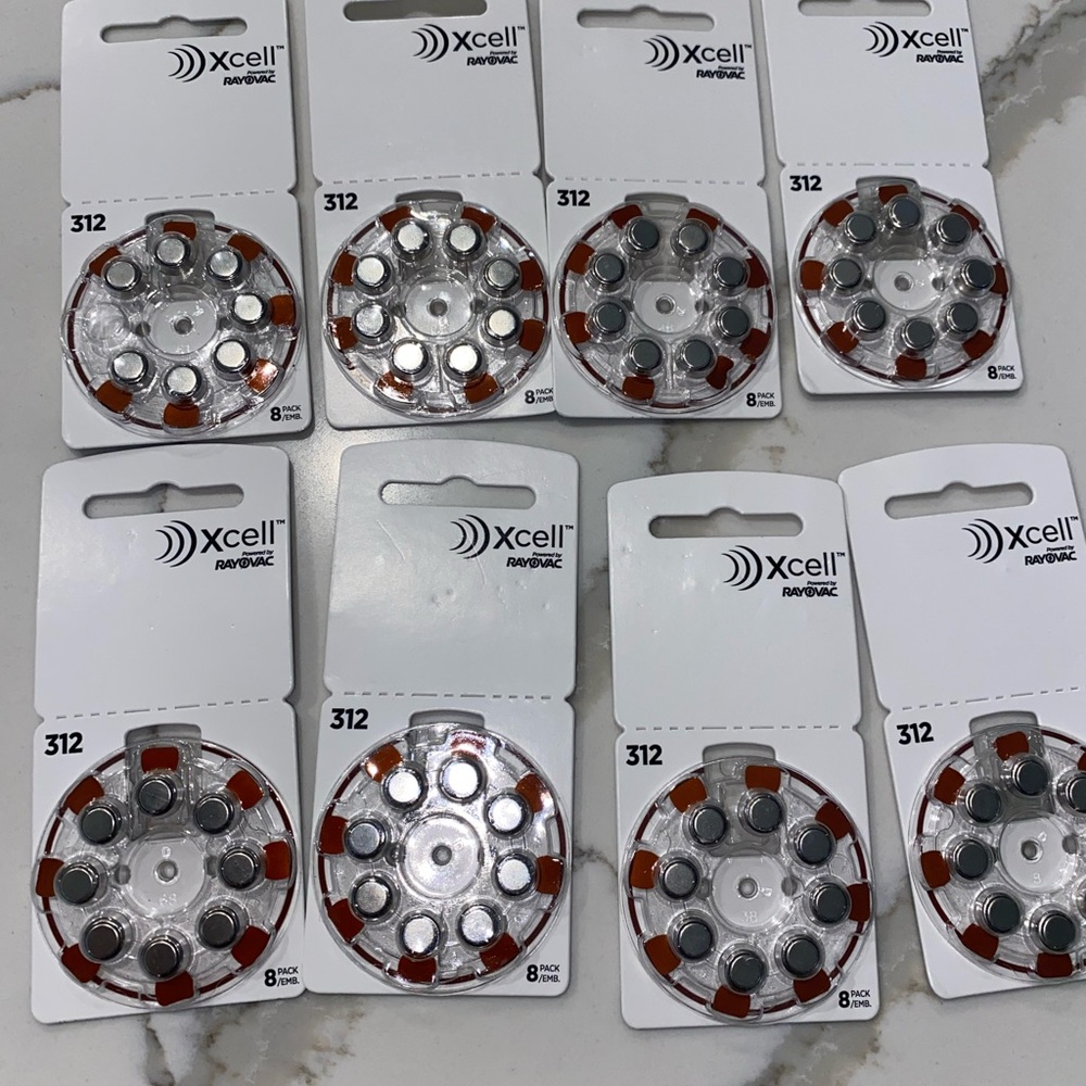 Xcell Hearing Aid Batteries 312